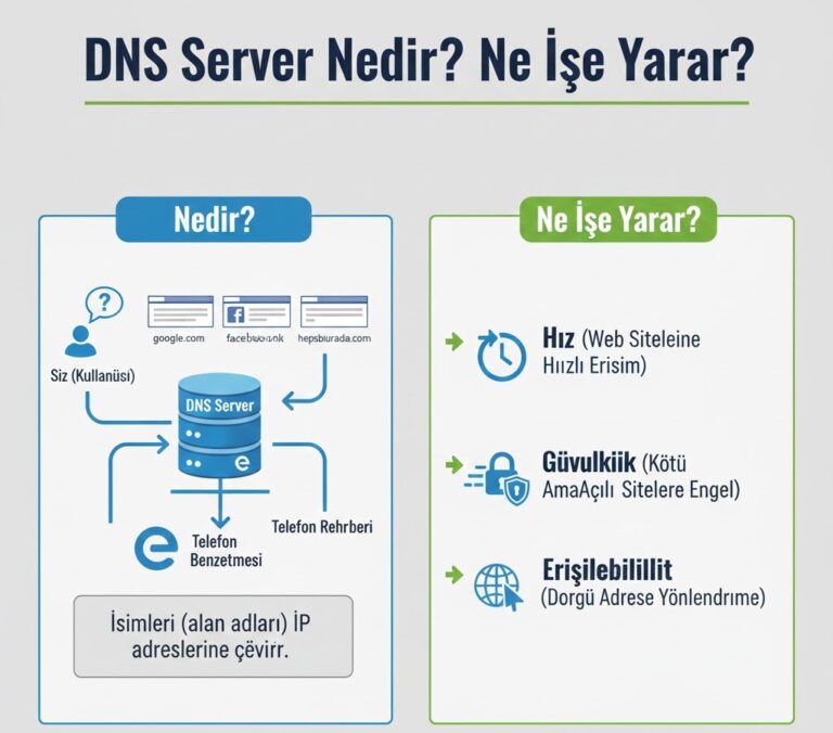 DNS Server Nedir? Ne İşe Yarar?