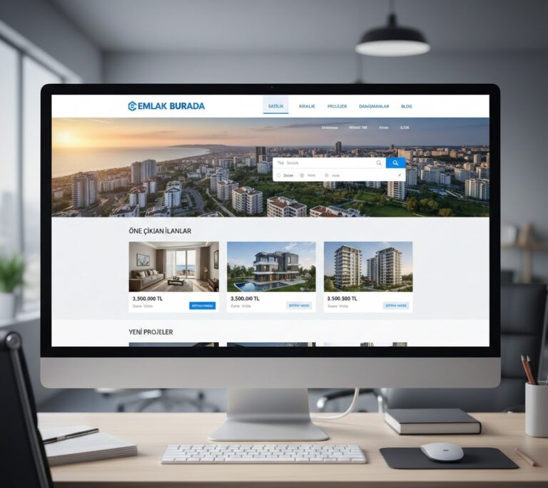 Emlak Sitesi Web Tasarımı