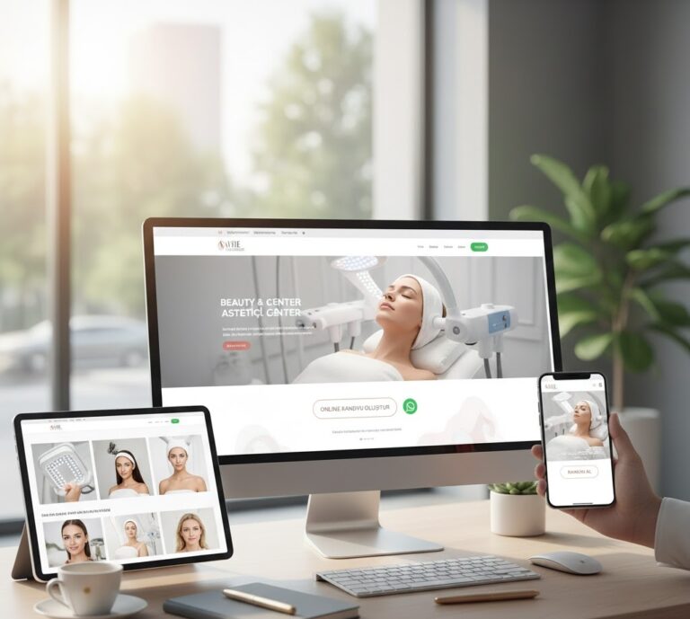 Güzellik Salonları Web Tasarım