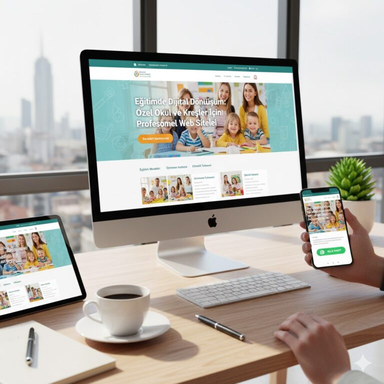 Özel Okul ve Kreş Web Tasarım