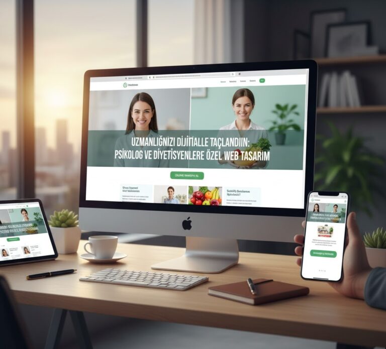 Psikolog ve Diyetisyen Web Tasarım