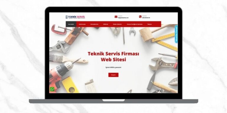 Teknik Servis Web Tasarım ve Dijital Çözümler