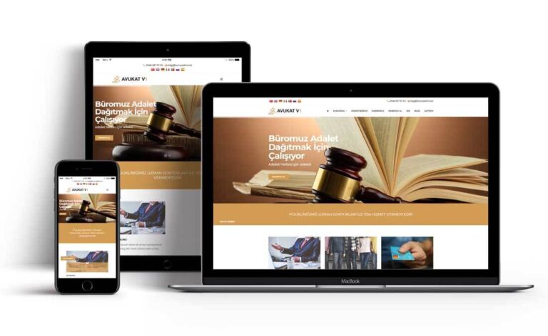 Hukuk Büroları İçin Mersin Güven Veren Web Tasarım