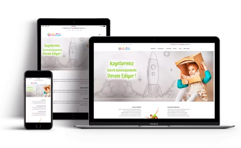 Kreşlere Özel Mersin’de Güven Veren Web Siteler