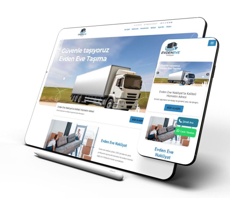 Nakliyat Firmalarına Özel Mersin Güven Veren Web Siteleri