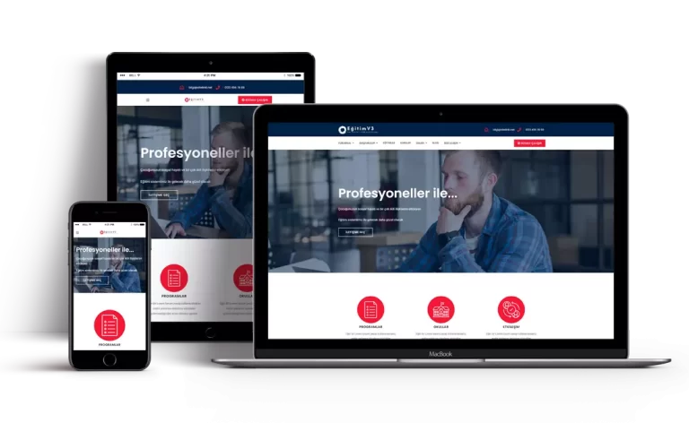 Özel Okullar İçin Mersin Kurumsal Eğitim Web Siteleri